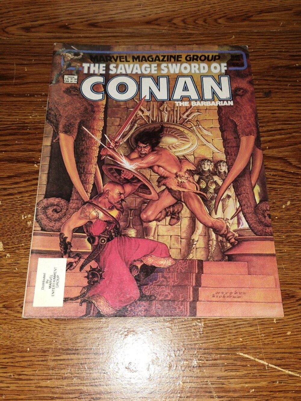 The Savage Sword of Conan the Barbarian #88 (Marvel Magazine, 1983)
